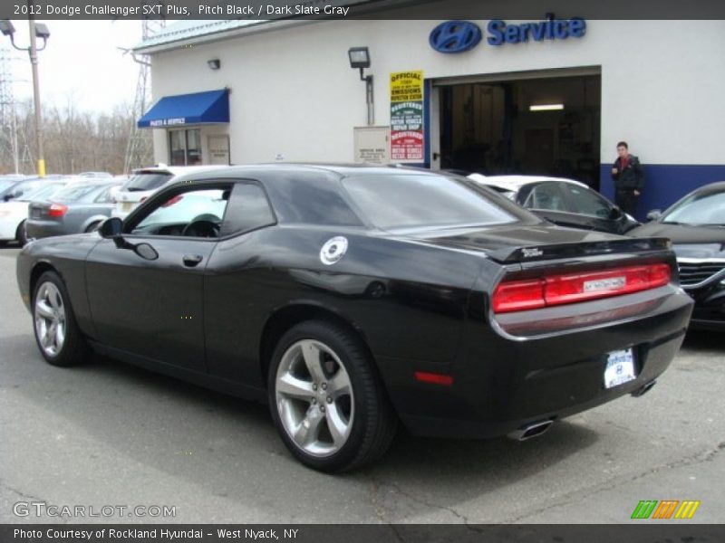 Pitch Black / Dark Slate Gray 2012 Dodge Challenger SXT Plus