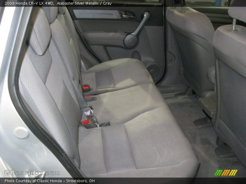 Alabaster Silver Metallic / Gray 2009 Honda CR-V LX 4WD