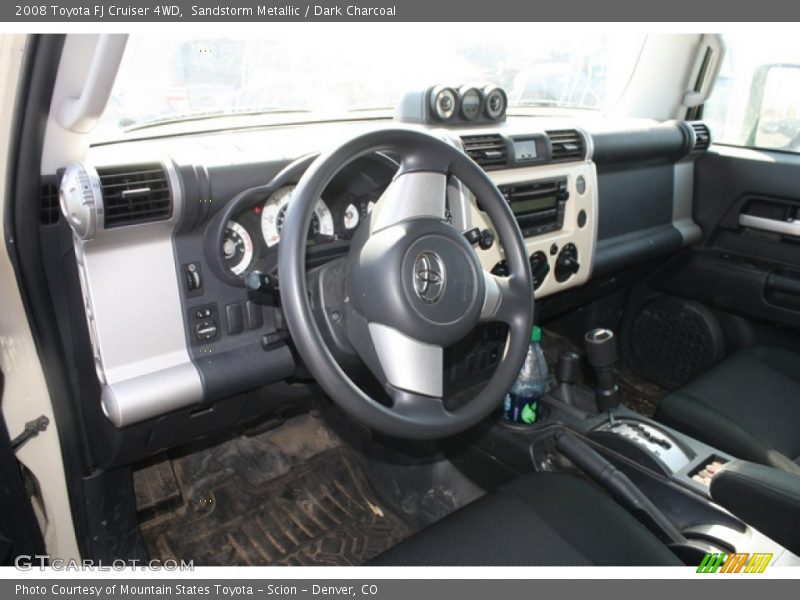 Sandstorm Metallic / Dark Charcoal 2008 Toyota FJ Cruiser 4WD