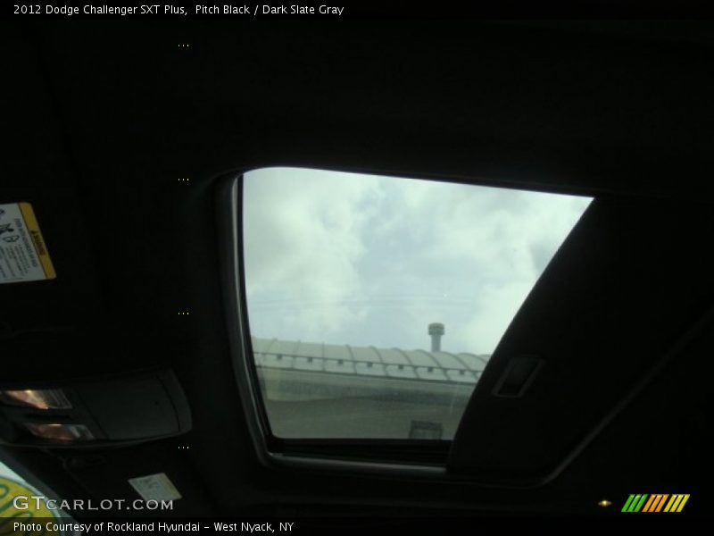 Pitch Black / Dark Slate Gray 2012 Dodge Challenger SXT Plus