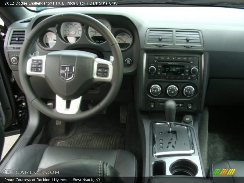 Pitch Black / Dark Slate Gray 2012 Dodge Challenger SXT Plus