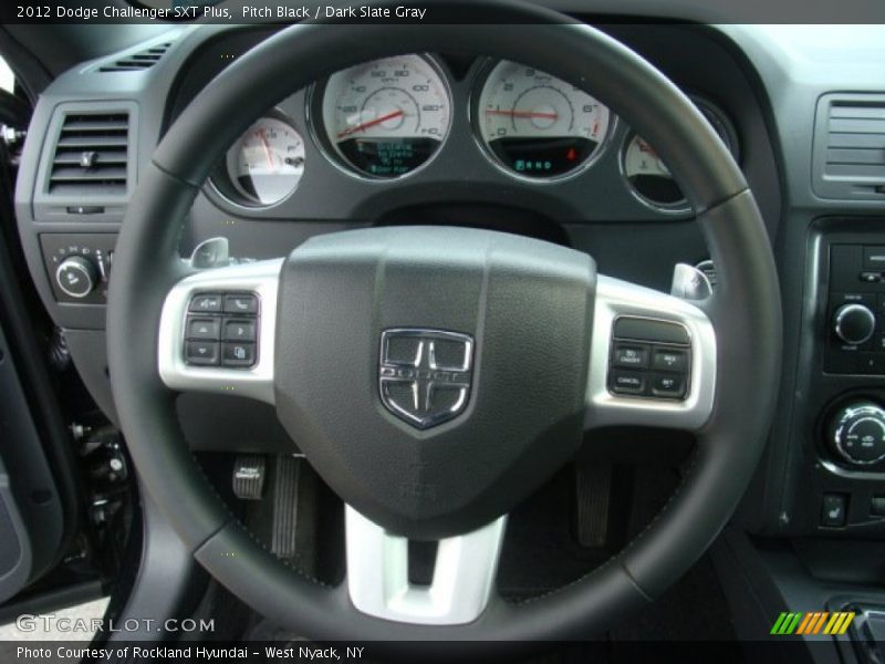 Pitch Black / Dark Slate Gray 2012 Dodge Challenger SXT Plus