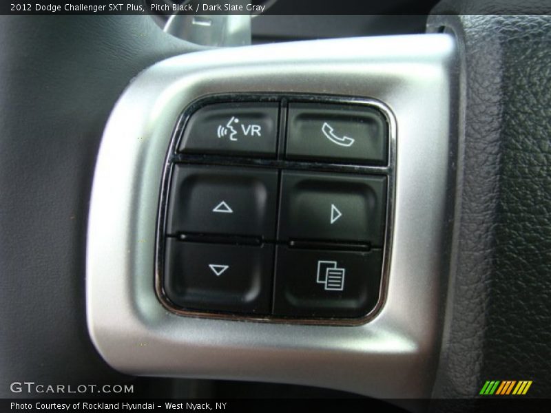 Pitch Black / Dark Slate Gray 2012 Dodge Challenger SXT Plus
