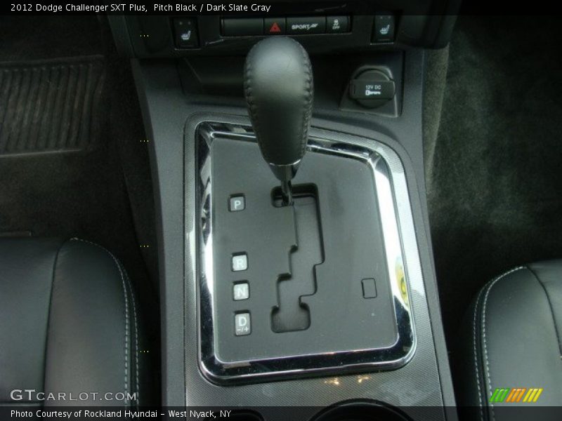 Pitch Black / Dark Slate Gray 2012 Dodge Challenger SXT Plus