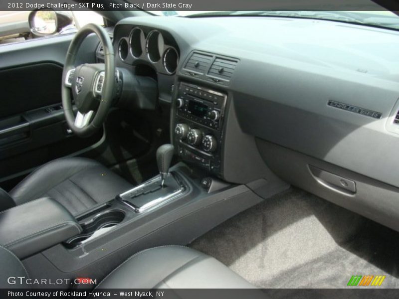 Pitch Black / Dark Slate Gray 2012 Dodge Challenger SXT Plus