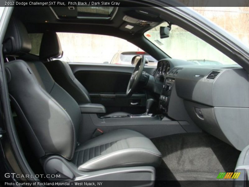 Pitch Black / Dark Slate Gray 2012 Dodge Challenger SXT Plus