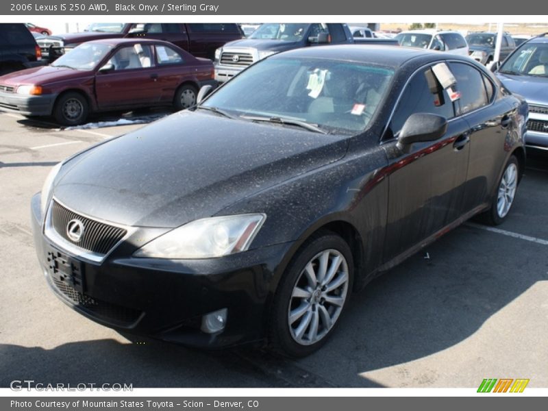 Black Onyx / Sterling Gray 2006 Lexus IS 250 AWD