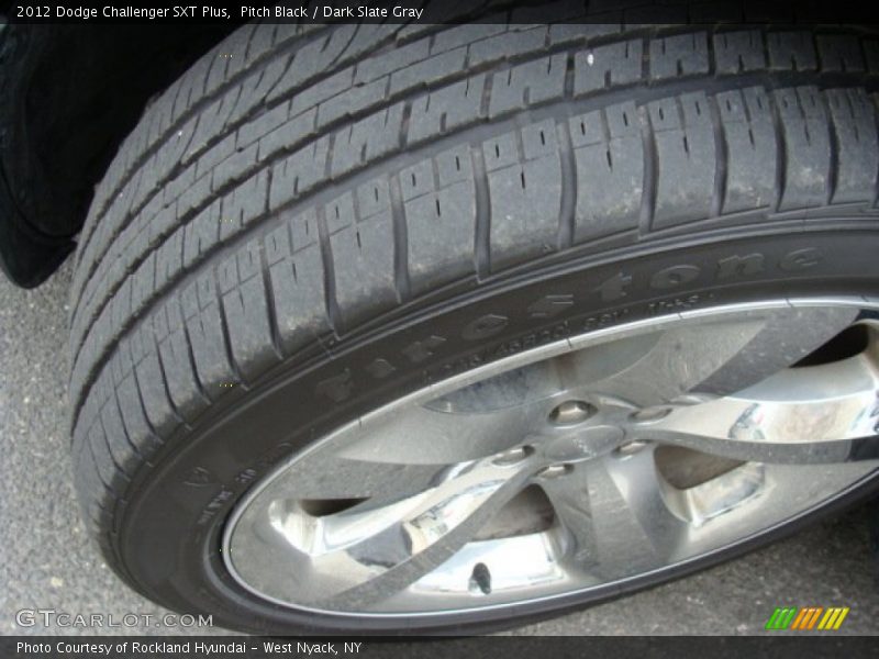 Pitch Black / Dark Slate Gray 2012 Dodge Challenger SXT Plus