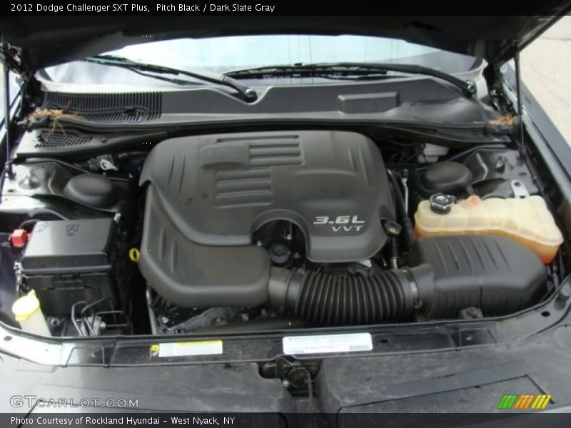 Pitch Black / Dark Slate Gray 2012 Dodge Challenger SXT Plus