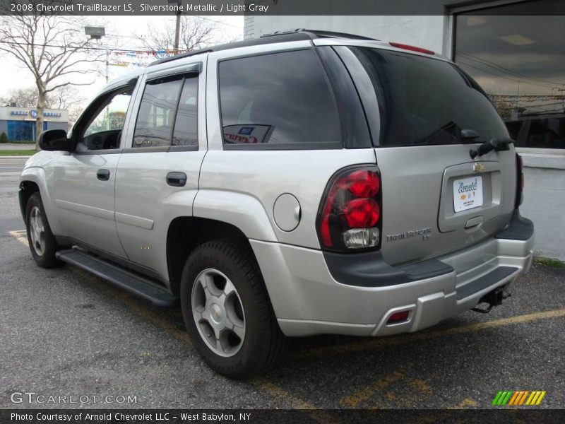 Silverstone Metallic / Light Gray 2008 Chevrolet TrailBlazer LS