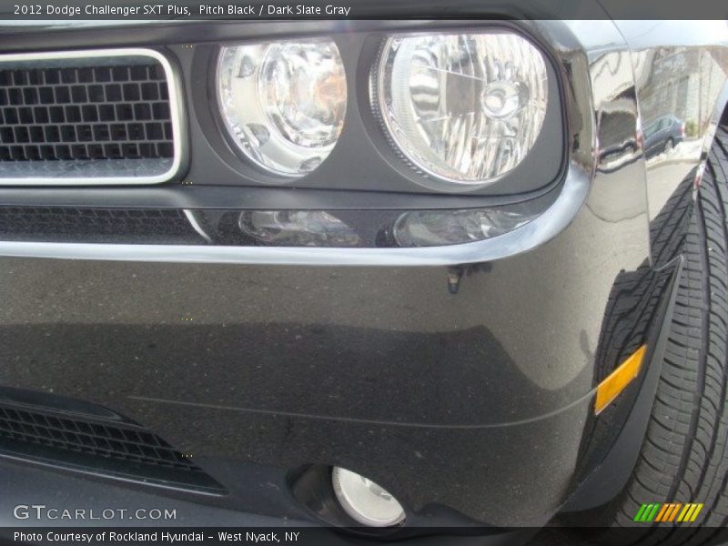 Pitch Black / Dark Slate Gray 2012 Dodge Challenger SXT Plus