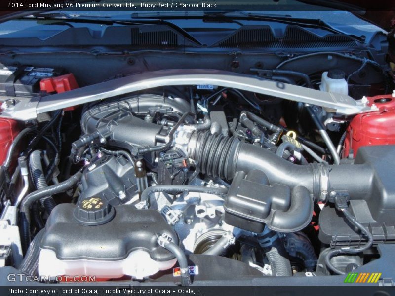  2014 Mustang V6 Premium Convertible Engine - 3.7 Liter DOHC 24-Valve Ti-VCT V6