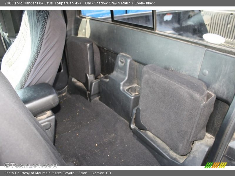 Dark Shadow Grey Metallic / Ebony Black 2005 Ford Ranger FX4 Level II SuperCab 4x4