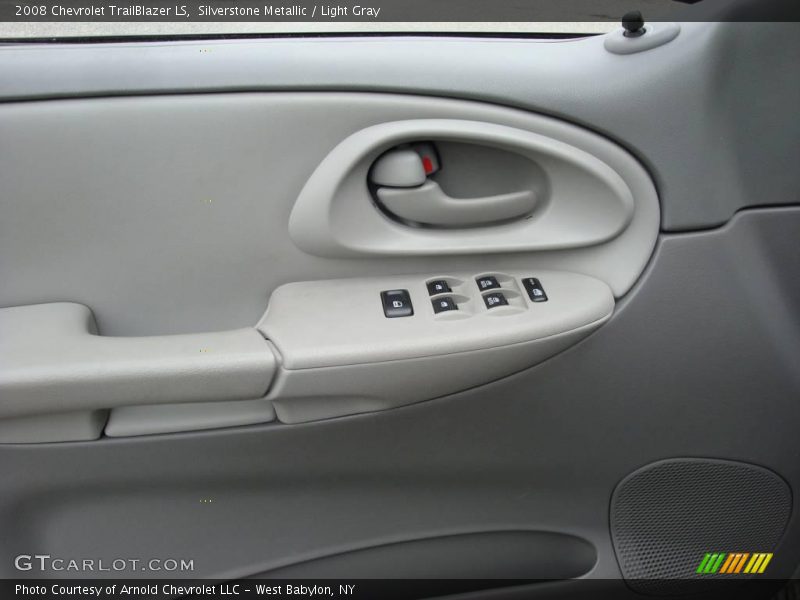 Silverstone Metallic / Light Gray 2008 Chevrolet TrailBlazer LS