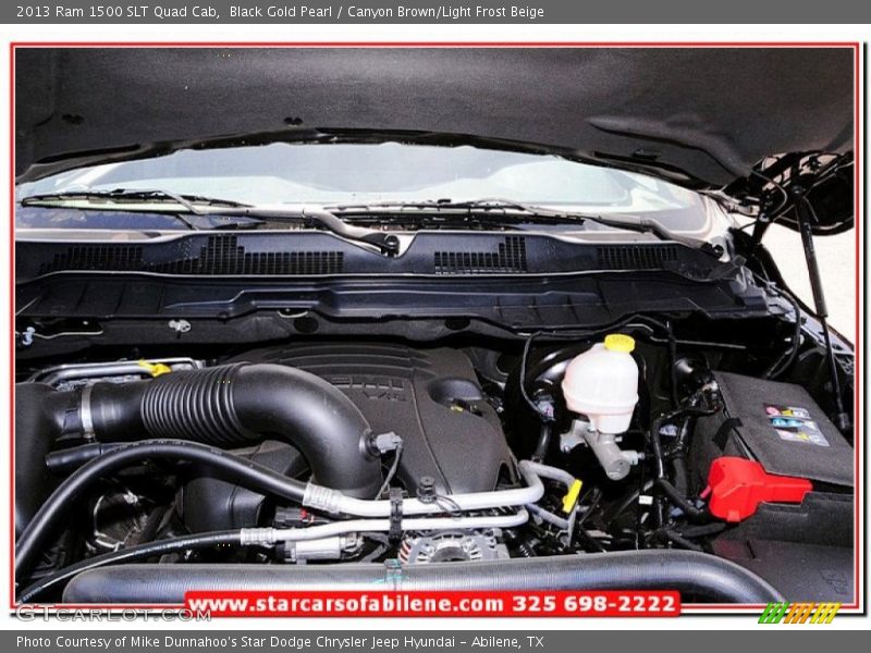 Black Gold Pearl / Canyon Brown/Light Frost Beige 2013 Ram 1500 SLT Quad Cab