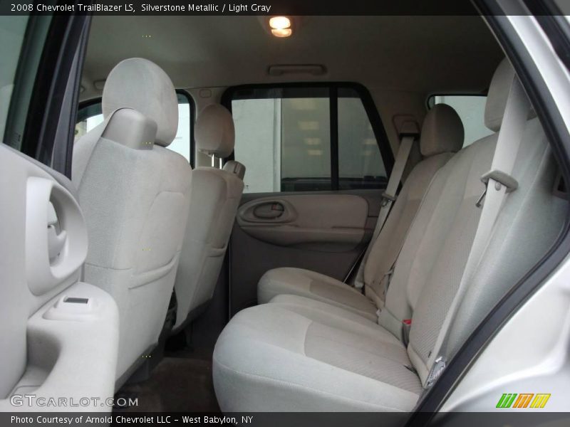 Silverstone Metallic / Light Gray 2008 Chevrolet TrailBlazer LS