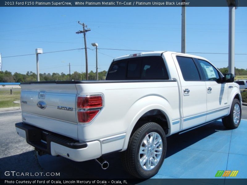  2013 F150 Platinum SuperCrew White Platinum Metallic Tri-Coat