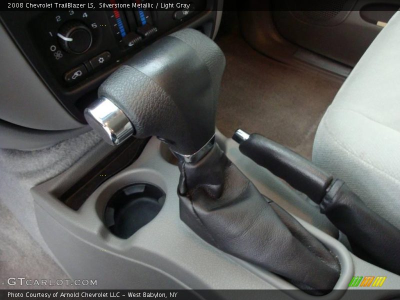 Silverstone Metallic / Light Gray 2008 Chevrolet TrailBlazer LS