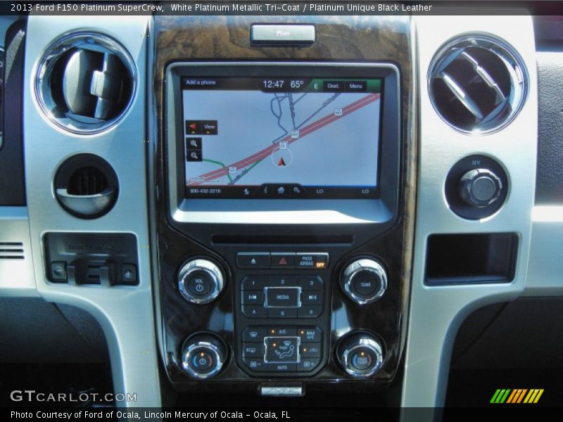 Controls of 2013 F150 Platinum SuperCrew