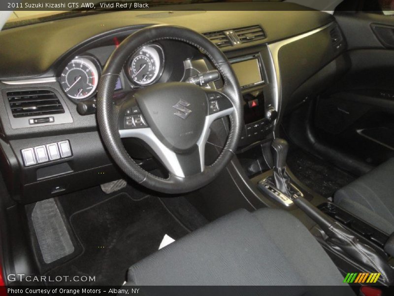 Vivid Red / Black 2011 Suzuki Kizashi GTS AWD