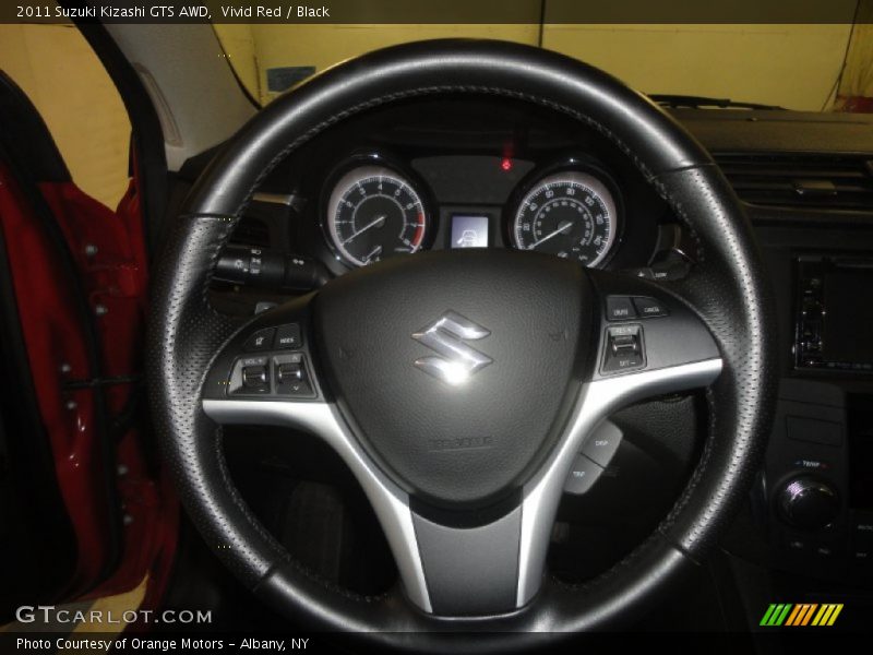 Vivid Red / Black 2011 Suzuki Kizashi GTS AWD