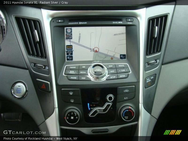 Radiant Silver / Gray 2011 Hyundai Sonata SE