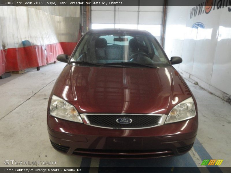 Dark Toreador Red Metallic / Charcoal 2007 Ford Focus ZX3 S Coupe