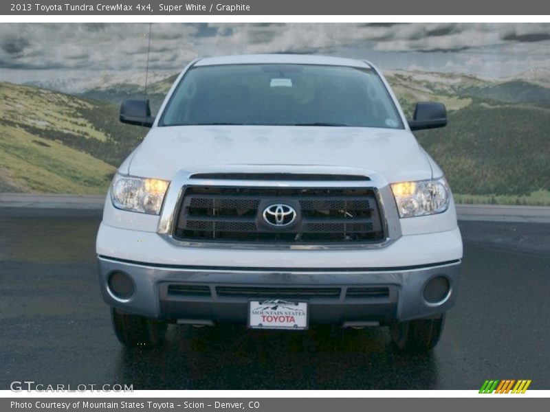 Super White / Graphite 2013 Toyota Tundra CrewMax 4x4