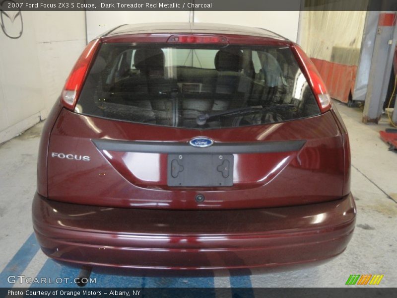 Dark Toreador Red Metallic / Charcoal 2007 Ford Focus ZX3 S Coupe