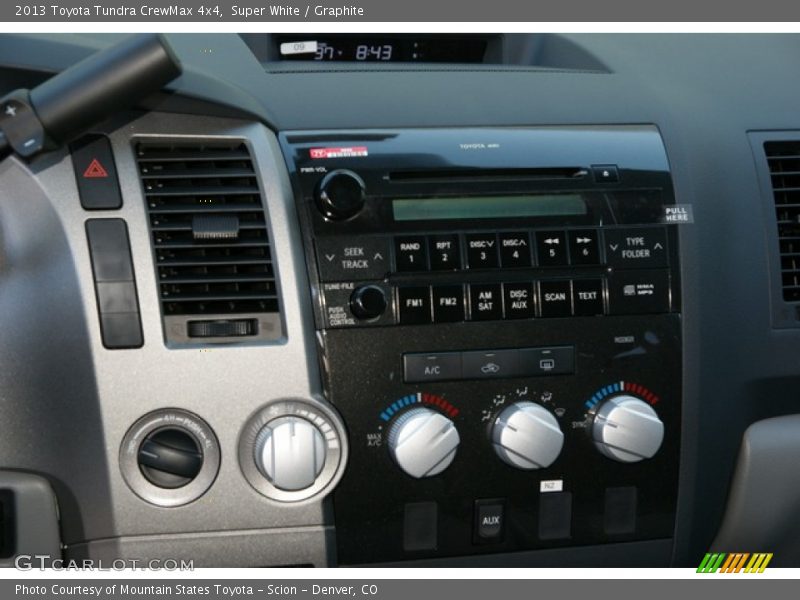 Super White / Graphite 2013 Toyota Tundra CrewMax 4x4