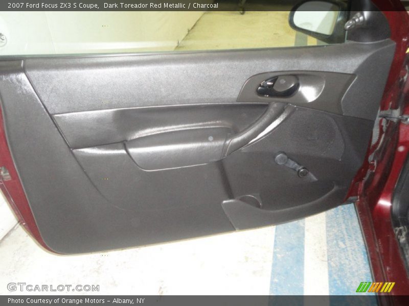 Dark Toreador Red Metallic / Charcoal 2007 Ford Focus ZX3 S Coupe