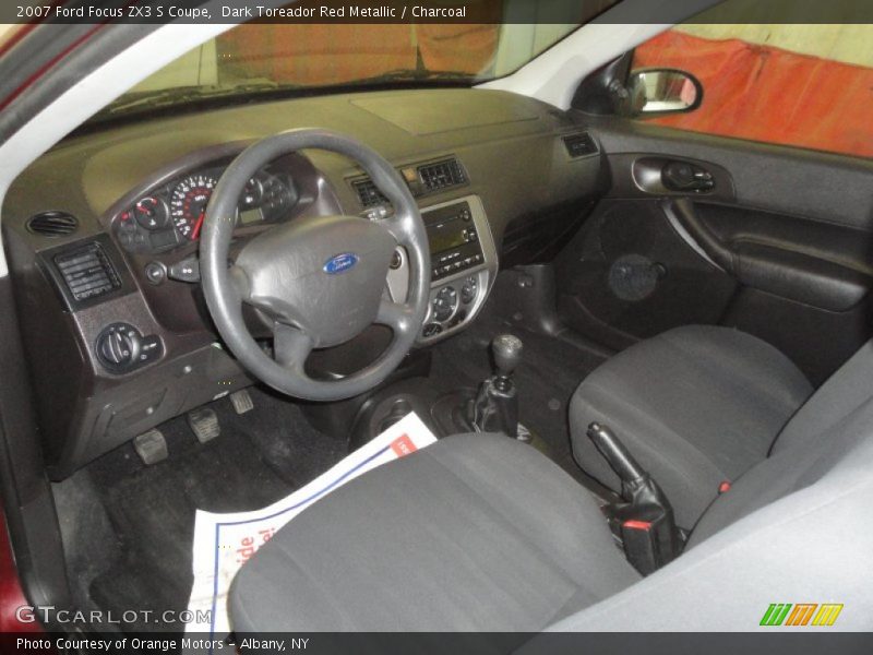 Dark Toreador Red Metallic / Charcoal 2007 Ford Focus ZX3 S Coupe