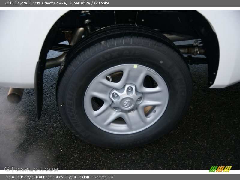 Super White / Graphite 2013 Toyota Tundra CrewMax 4x4