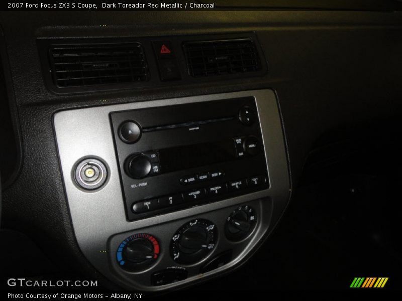 Dark Toreador Red Metallic / Charcoal 2007 Ford Focus ZX3 S Coupe