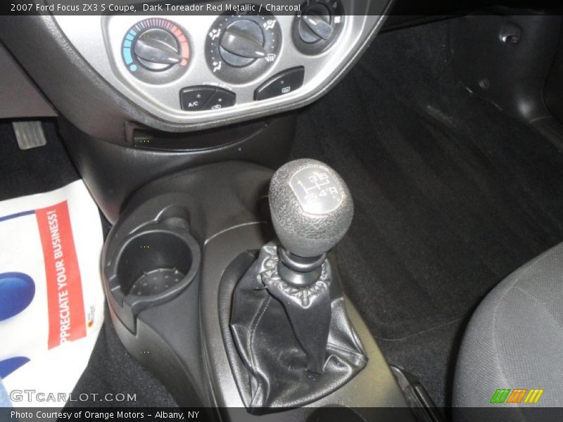 Dark Toreador Red Metallic / Charcoal 2007 Ford Focus ZX3 S Coupe