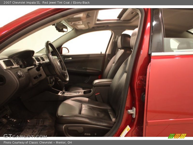 Red Jewel Tint Coat / Ebony Black 2007 Chevrolet Impala SS