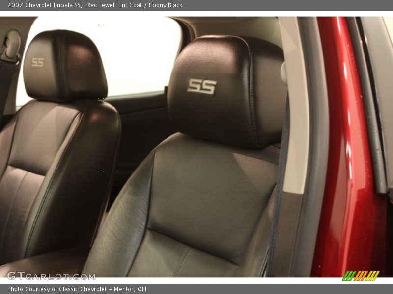 Red Jewel Tint Coat / Ebony Black 2007 Chevrolet Impala SS