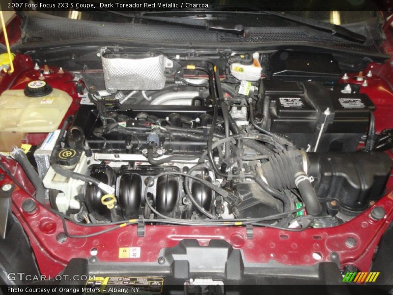 Dark Toreador Red Metallic / Charcoal 2007 Ford Focus ZX3 S Coupe