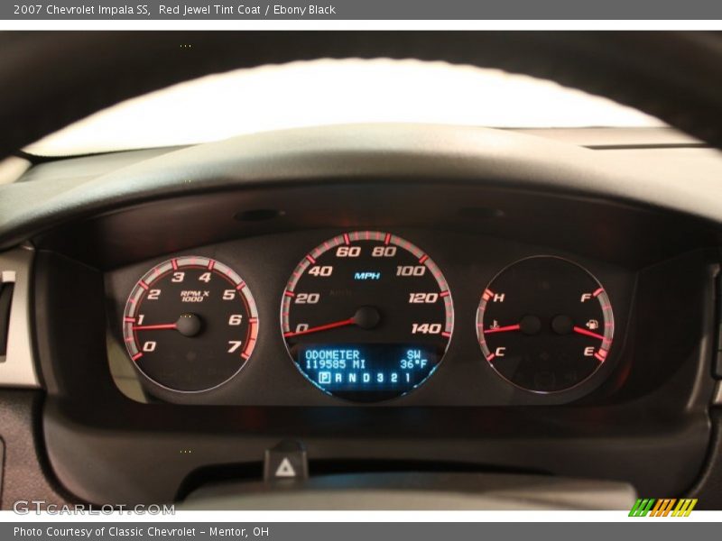  2007 Impala SS SS Gauges