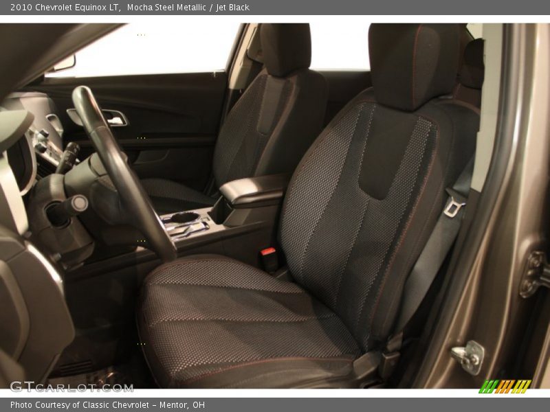 Mocha Steel Metallic / Jet Black 2010 Chevrolet Equinox LT