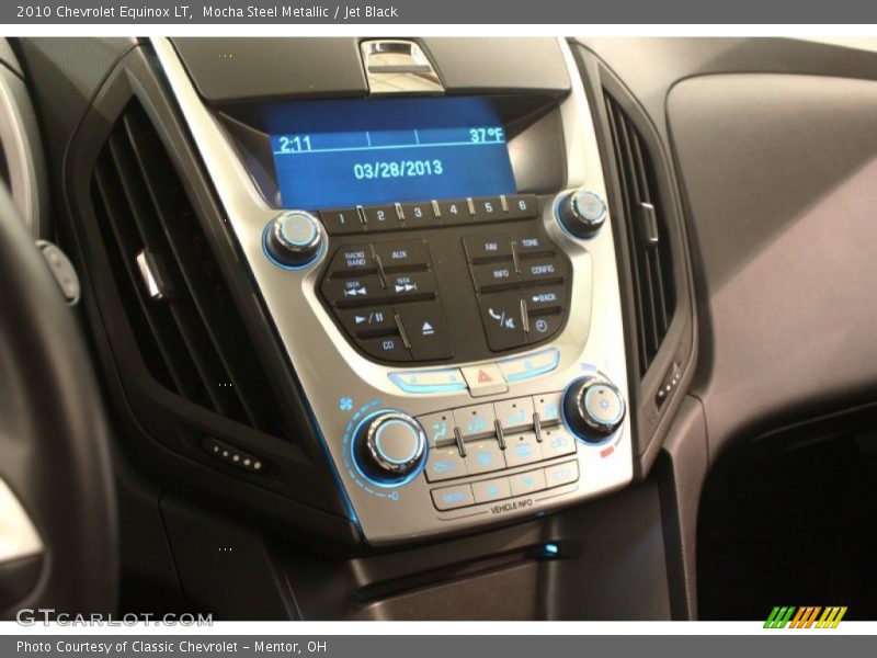 Controls of 2010 Equinox LT