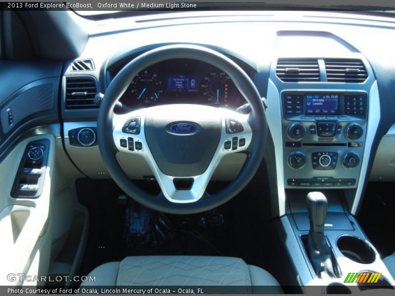 Dashboard of 2013 Explorer EcoBoost