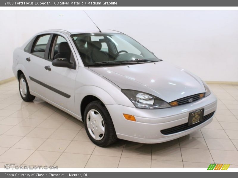 CD Silver Metallic / Medium Graphite 2003 Ford Focus LX Sedan