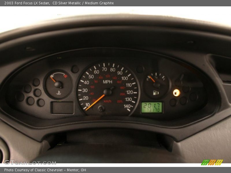 CD Silver Metallic / Medium Graphite 2003 Ford Focus LX Sedan