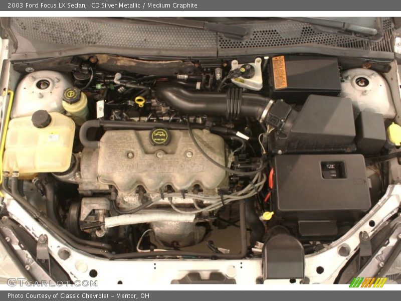 CD Silver Metallic / Medium Graphite 2003 Ford Focus LX Sedan