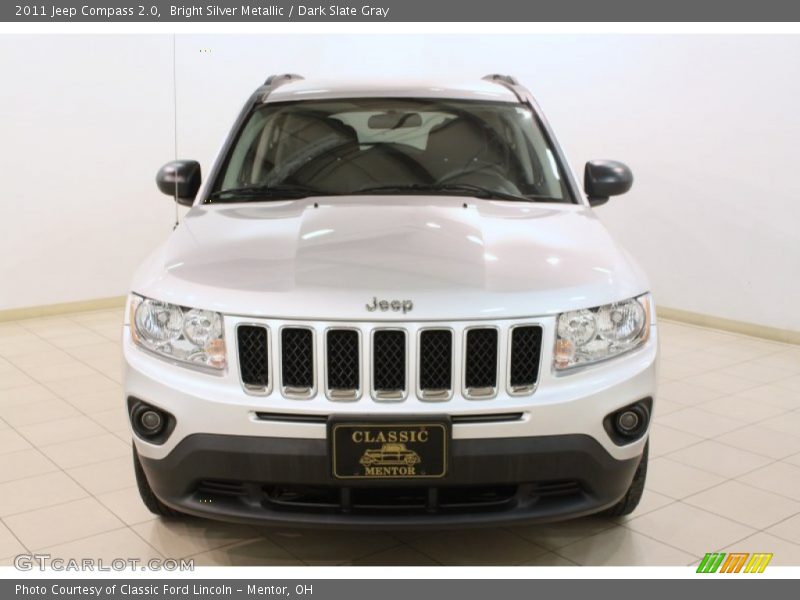 Bright Silver Metallic / Dark Slate Gray 2011 Jeep Compass 2.0