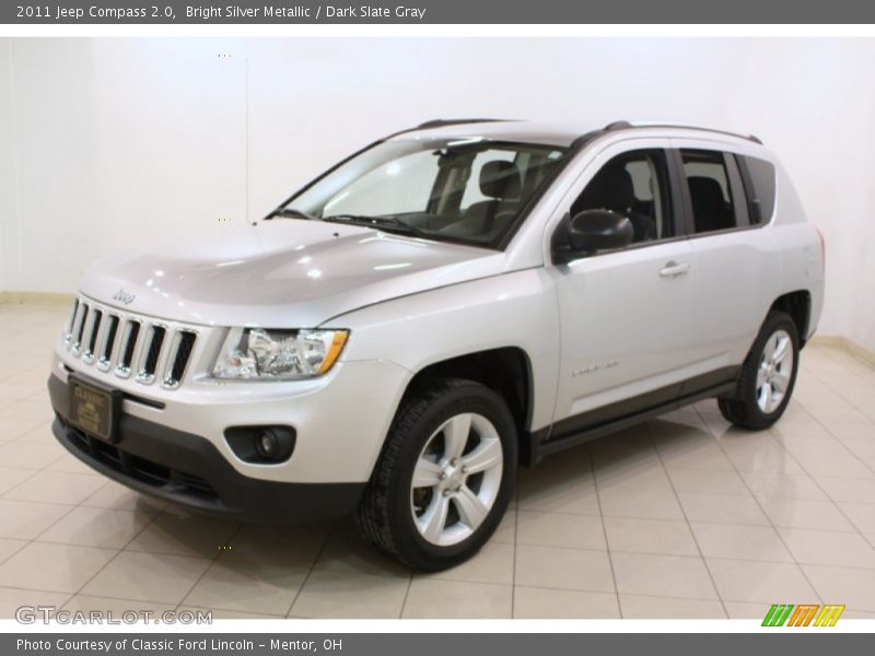 Bright Silver Metallic / Dark Slate Gray 2011 Jeep Compass 2.0
