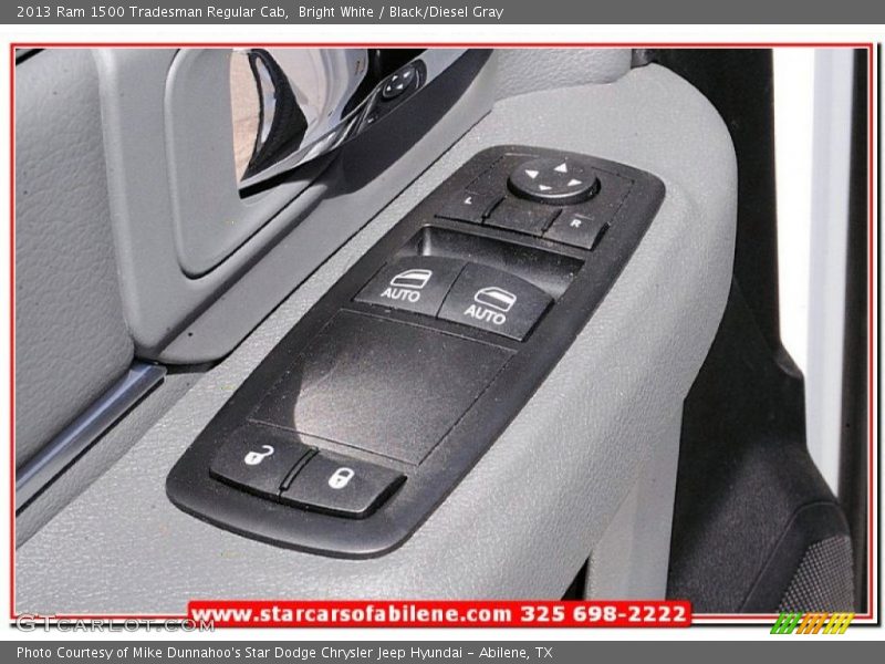 Bright White / Black/Diesel Gray 2013 Ram 1500 Tradesman Regular Cab