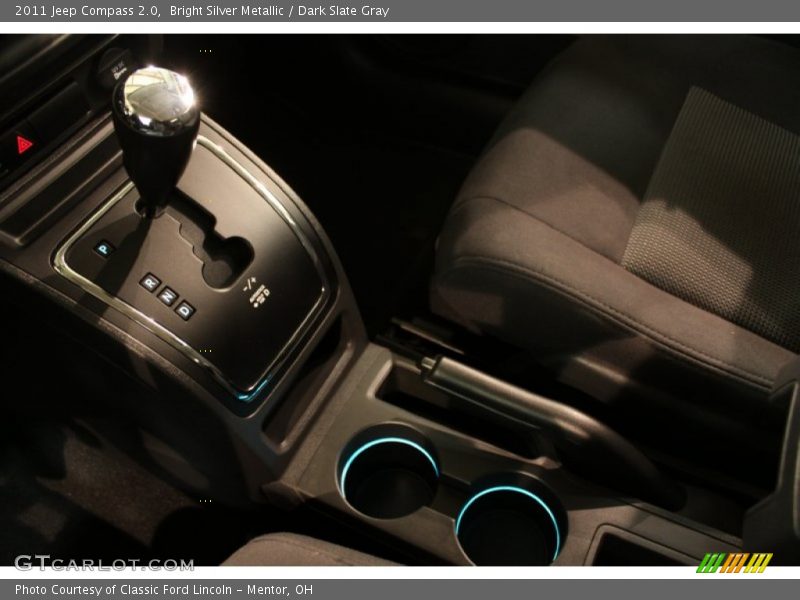 Bright Silver Metallic / Dark Slate Gray 2011 Jeep Compass 2.0