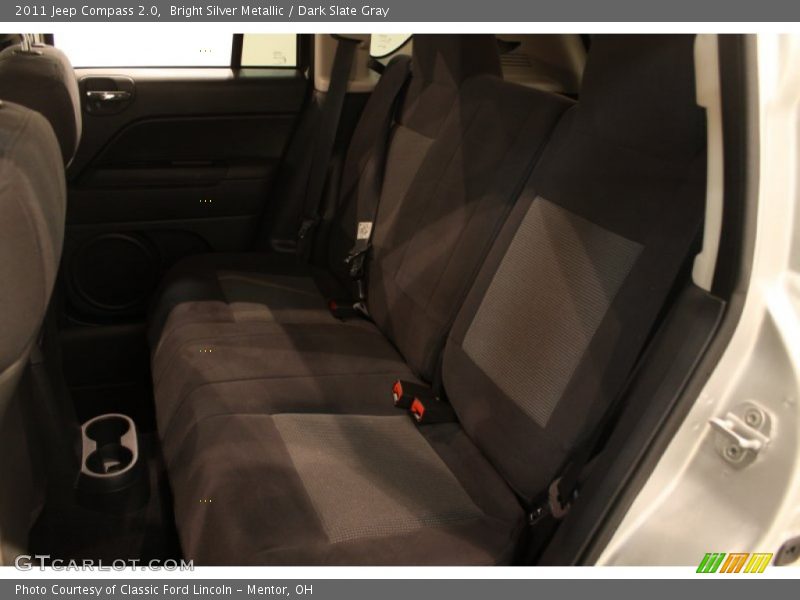 Bright Silver Metallic / Dark Slate Gray 2011 Jeep Compass 2.0
